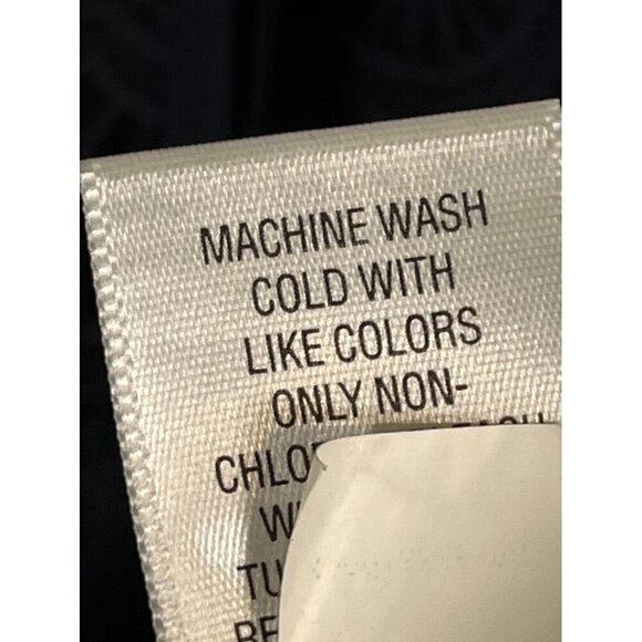 Retro Coastal Top L Blue Sheer Crochet Boho Embroidery Peplum Neutral Preppy 80s - Picture 13 of 14